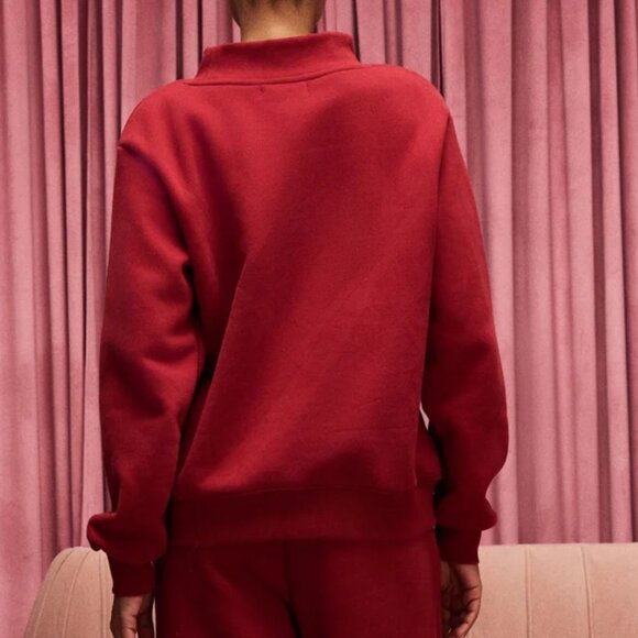 Parke Valentine’s Day Limited College Fit Pullover Sweatshirt Red Cozy👚👚 - Picture 5 of 7